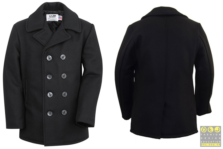 Áo khoác Schott Classic 32oz Peacoat có giá trung bình khoảng 280 USD Áo khoác Schott Classic 32oz Peacoat